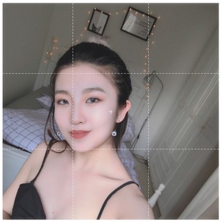 Bông tai đá pha lê vuông