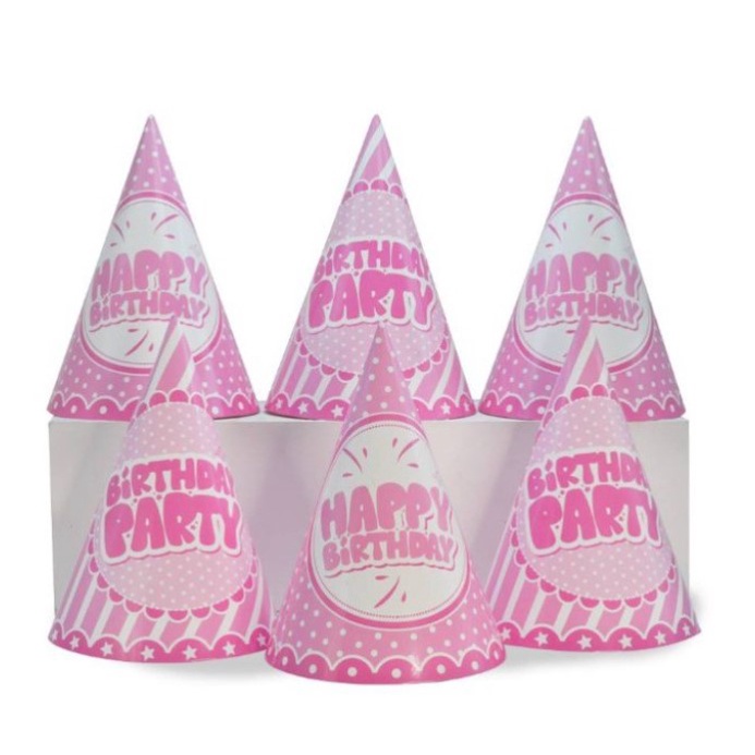 Nón Mũ Sinh Nhật nhiều chủ đề Cho Bé Yêu Phụ Kiện Bong Bóng Trang Trí tiệc Happy Birthday