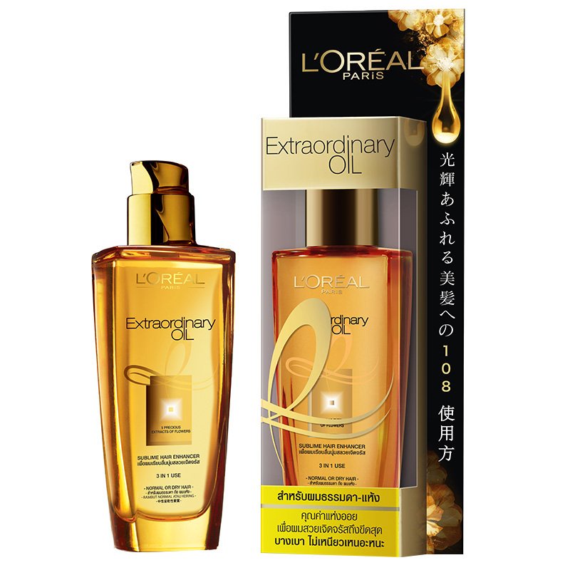 Dầu dưỡng tóc Loreal chiết xuất tinh dầu hoa tự nhiên 100ml Cocolux