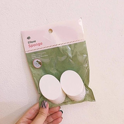 Set 2 sản phẩm - Mút Tán Kem Nền Daily Beauty Tools Ellipse Sponge.