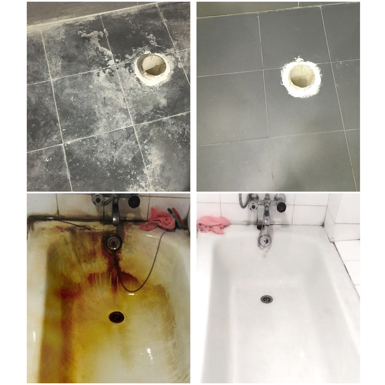 Dung Dịch Tẩy Vết Ố Bẩn Rỉ Sét Sàn Gạch, Bồn Sứ Nhà Tắm TEXLABS 500ML DOKEY99