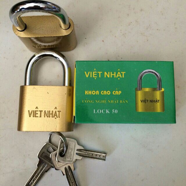 Ổ khoá Việt Nhật cao cấp 30mm 40mm 50mm 60mm Công nghệ Nhật Bản