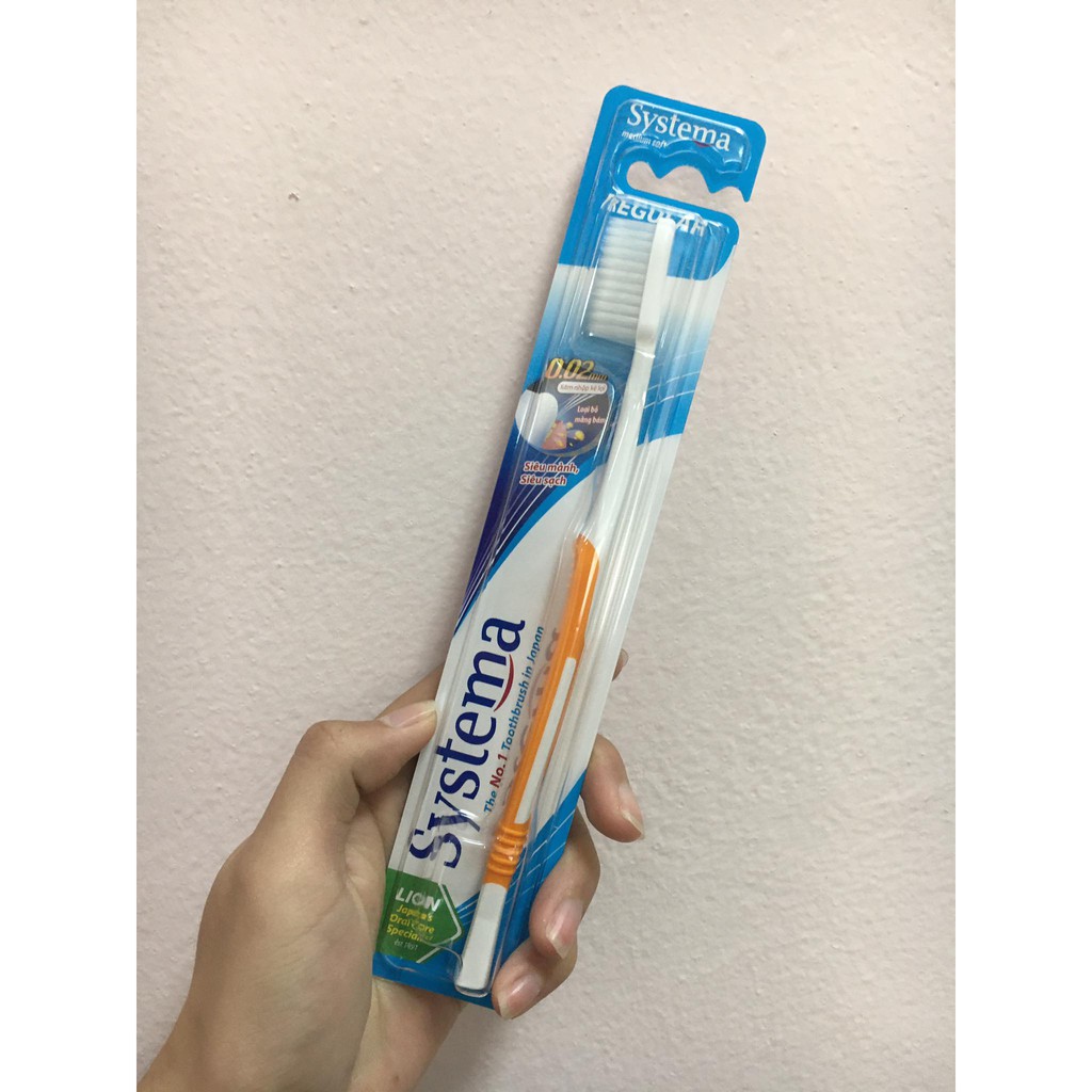 BÀN CHẢI ĐÁNH RĂNG SYSTEMA THÁI LAN