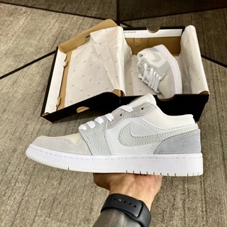 GIÀY JD1 LOW PARIS XÁM GREY DA THẬT LAI AU [ FREESHIP + BOX ]