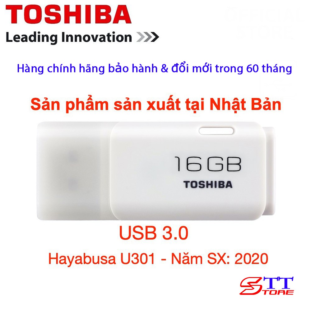 USB Toshiba Hayabusa U301 16GB - Hàng Chính Hãng | BigBuy360 - bigbuy360.vn