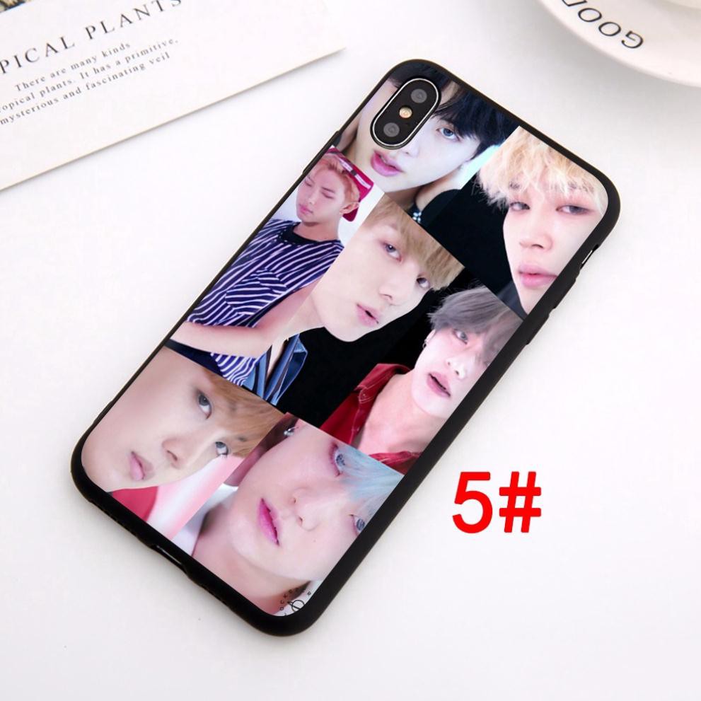  Ốp điện thoại in hình nhóm nhạc BTS đẹp mắt cho iPhone 6 6S 6S+ 6+ 7 7+ 8 8+ X XS XSmax XR 5 5S SE