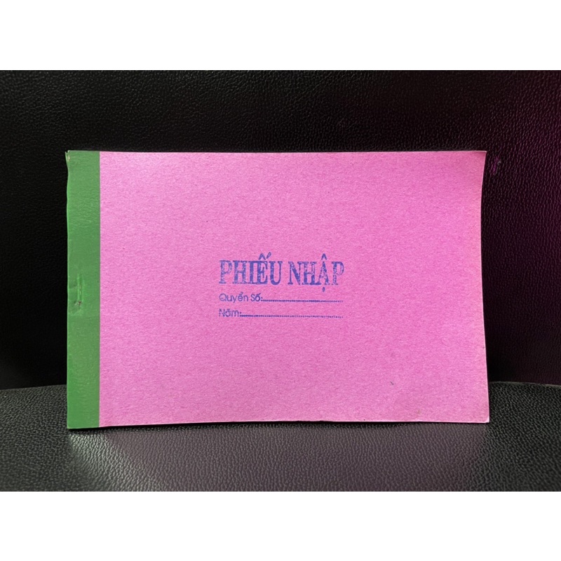 Phiếu Thu ,Phiếu Chi , Phiếu Nhập , Phiếu Xuất , Giữ Xe, Giấy Giới Thiệu, Biên Nhận