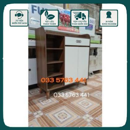 Tủ giày phong cách vintaghe gỗ MDF phủ melamine nhiều màu sắc tủ đựng giầy