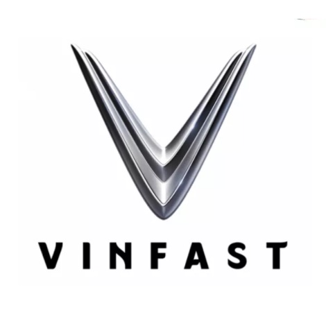 Bộ 10 miếng dán silicon tay, hõm , gương ô tô logo hãng xe Vinfast Fadil, Lux A2.0, Lux SA2.0, President