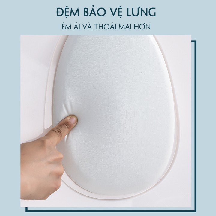 Bồn Cầu Di Động Dành Cho Người Già Có Tay Vịn Và Nắp Đậy Thông Minh - Bô Vệ Sinh Trong Nhà Thuận Tiện Cho Bà Bầu, Trẻ Em