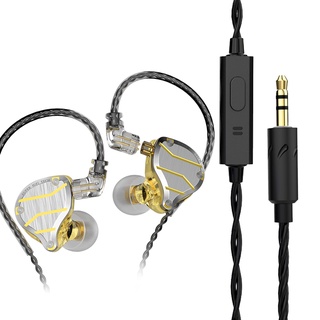 Tai nghe nhét tai QKZ ZXN jack 3.5mm có micro và phụ kiện