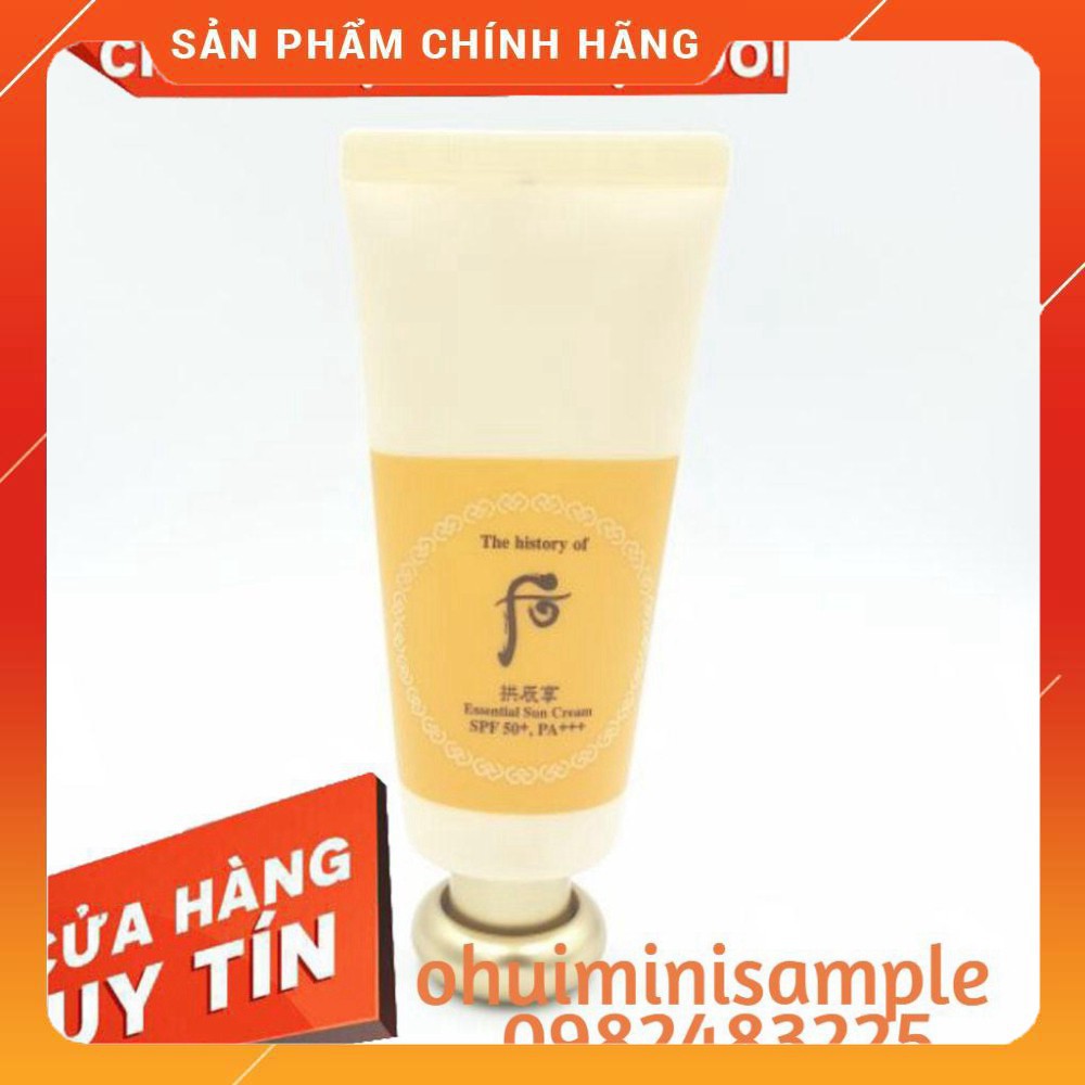 Kem chống nắng Whoo Jin Hea Yoon Sun Cream (SPF50+/PA+++) tách sét