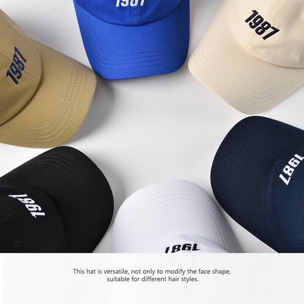 Mũ lưỡi trai nón kết hình thêu form unisex cho nam nữ cá tính - Ekiu Shop