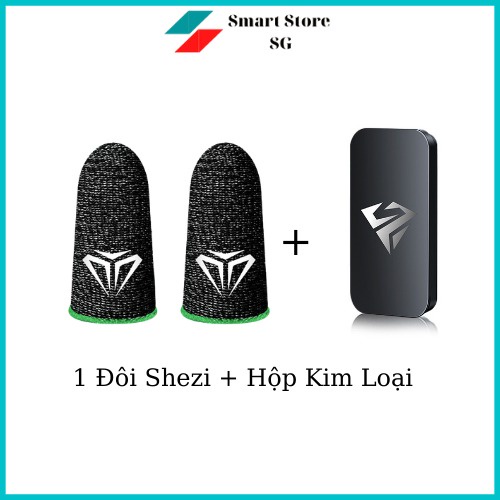 Bao tay chơi game sợi bạc cao cấp 2 ngón, găng tay chống mồ hôi tay hiệu từ sợi bạc thủy tinh cao cấp