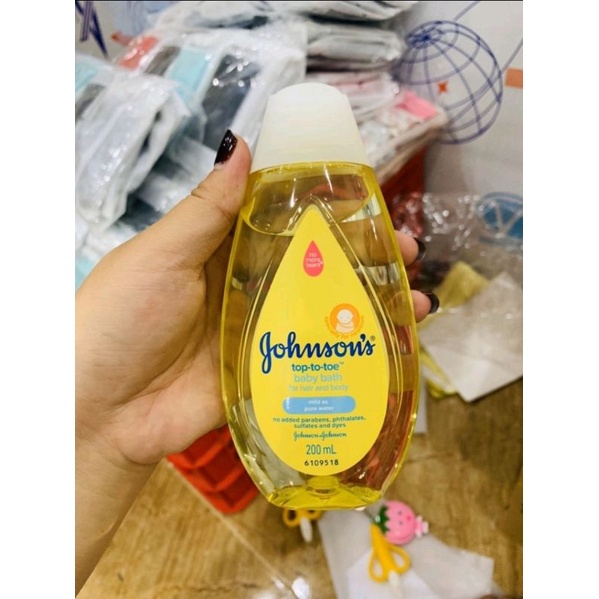 Sữa tắm em bé Johnson's baby 200ml