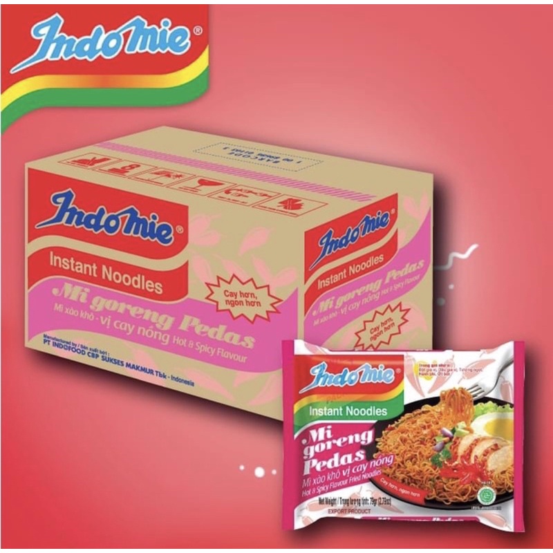 THÙNG 40 GÓI MÌ XÀO KHÔ INDOMIE SIU ĐỈNH - ĂN LÀ NGHIỀN | BigBuy360 - bigbuy360.vn
