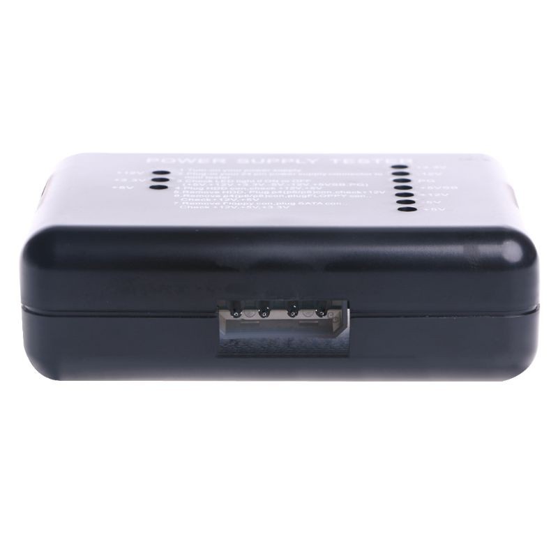 1 Thiết Bị Kiểm Tra Nguồn Điện Pc 20 24 Pin Psu Atx Sata Hd Màu Đen | BigBuy360 - bigbuy360.vn