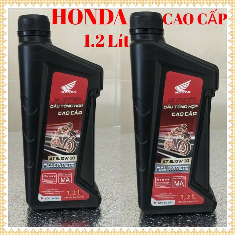 [ HONDA CHÍNH HÃNG ] Nhớt tổng hợp HONDA 10W30 SL 1.2L Dành cho xe WINNER