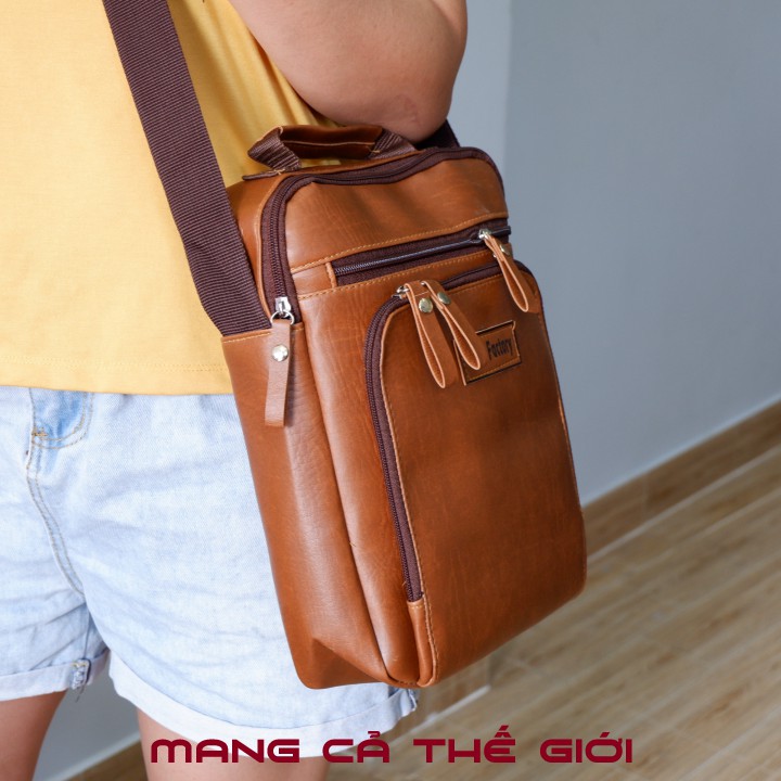 Túi đeo chéo ngực Túi đeo chéo nam da PU có quai xách Mys Rosa Bag | BigBuy360 - bigbuy360.vn