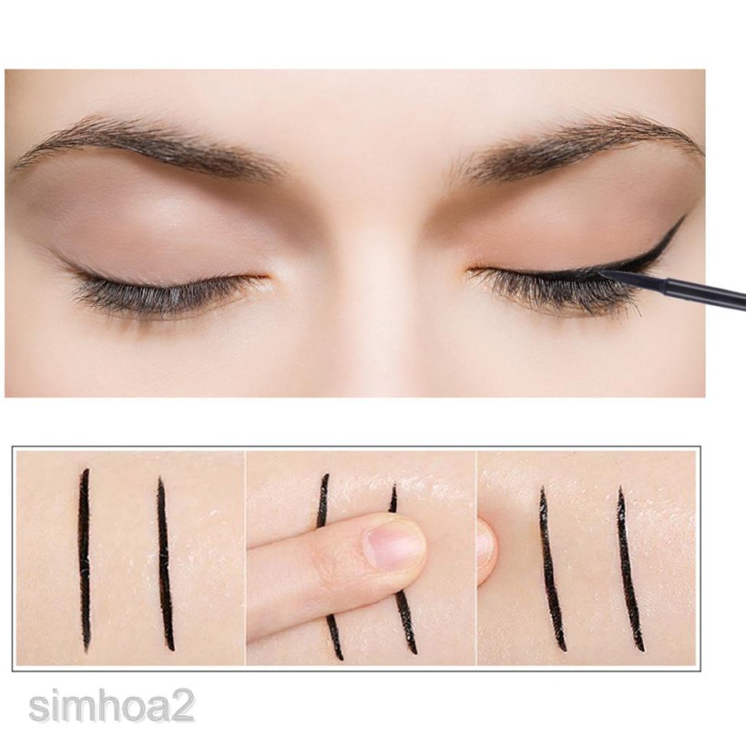 Waterproof Black Thin Eyeliner Pencil Liquid Eye Liner Makeup Pen Cosmetic | BigBuy360 - bigbuy360.vn