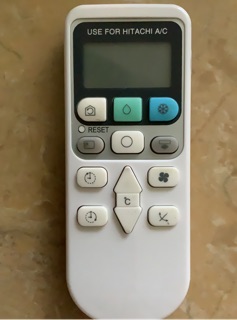 Điều khiển điều hoà Hitachi kèm pin