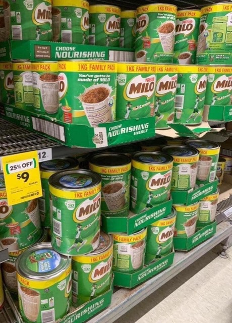 (Date 8/2022) Combo 1 Milo Úc và 1 sữa a2 tách kem 1kg