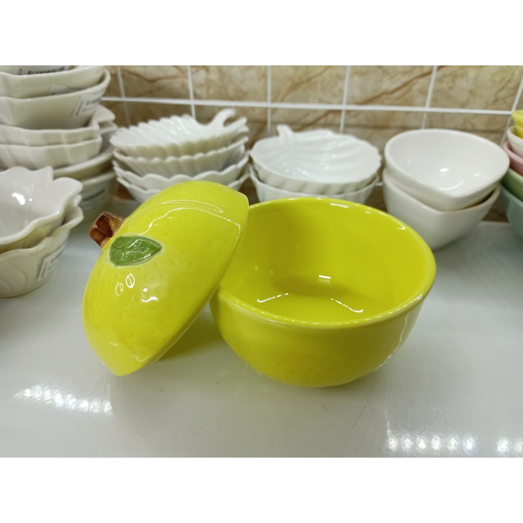 Hũ chanh đựng gia vị kiểu nhật chất liệu gốm sứ