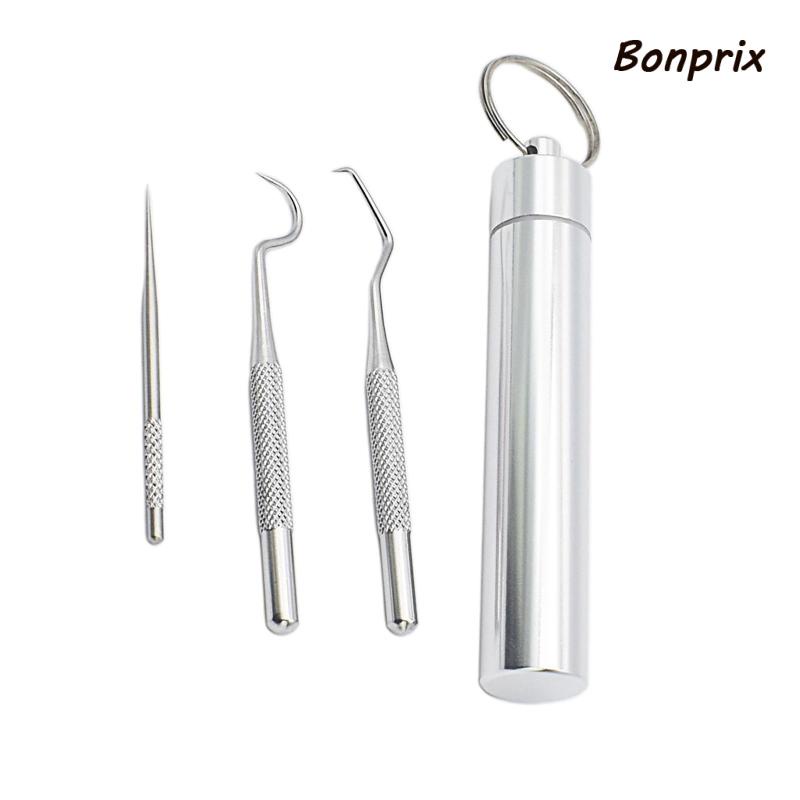 Hộp Đựng Tăm Xỉa Răng Bằng Thép Không Gỉ Có Giá Đỡ