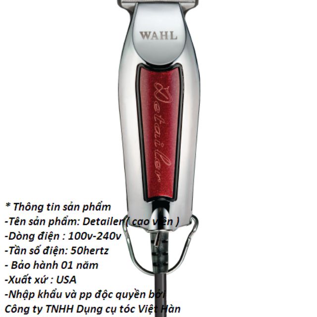 Tông đơ Wahl-Detailer