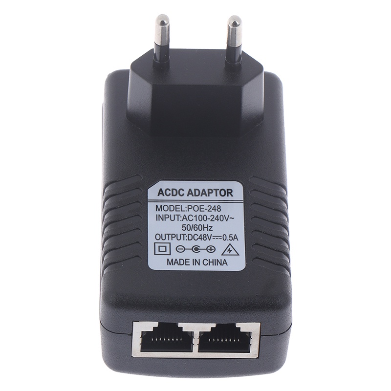 Nguồn Cấp Điện 48v 0.5A poe Cho ip / camera