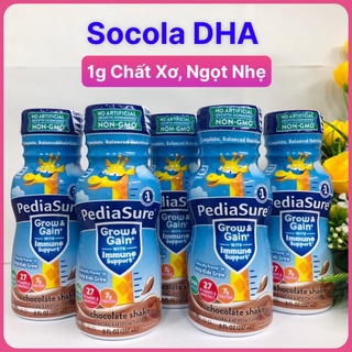 ❤️ [Quận 3] Sale Xả Kho, Combo 6 lon Sữa nước Pediasure Vani - Dâu - Fiber xơ - Socola DHA Mỹ [Date 2023]