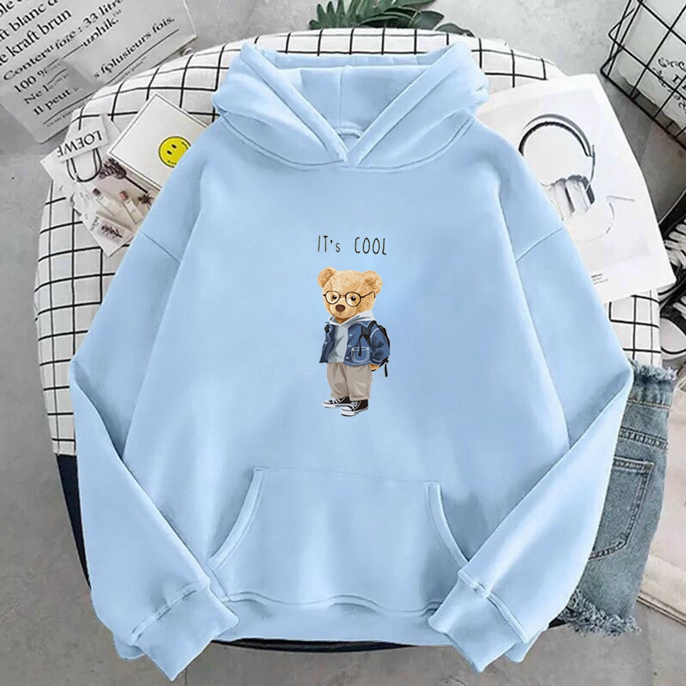 Áo Hoodie nam nữ hình in Pet chất lượng, chất nỉ bông dày dặn William - DS180