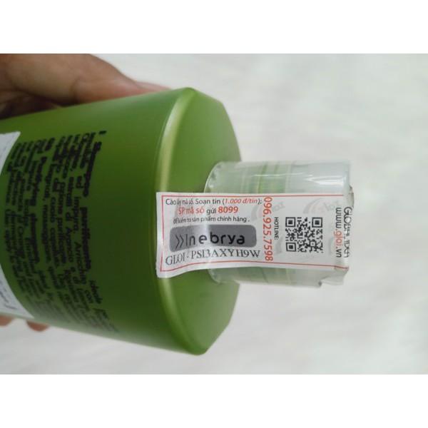 _DẦU GỘI NGĂN NGỪA GÀU & DA DẦU  INEBRYA  300ML