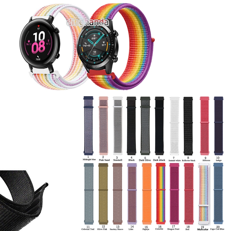 Dây Đeo Sợi Nylon Cho Đồng Hồ Thông Minh Huawei Watch Buds Gt 2 Gt2e Gt2 Pro GT3 SE