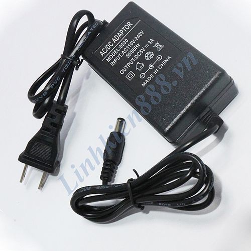 Nguồn Adapter 5V 3A Chân 5.5x2.1mm