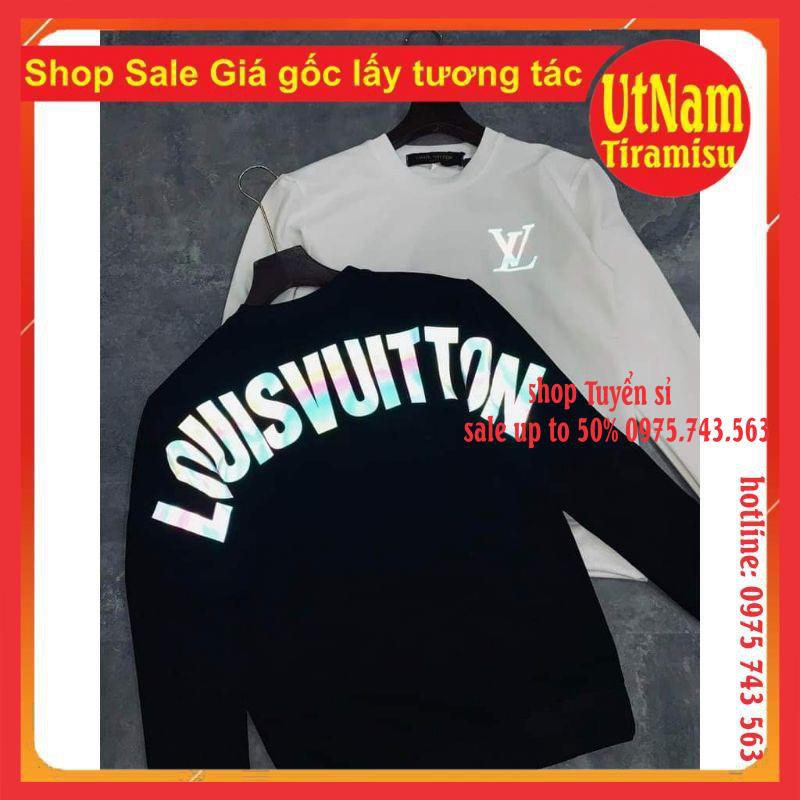 Áo thun phản quang SWEATER❤️decal dài tay❤️unisex❤️thời trang nam nữ❤️freeship