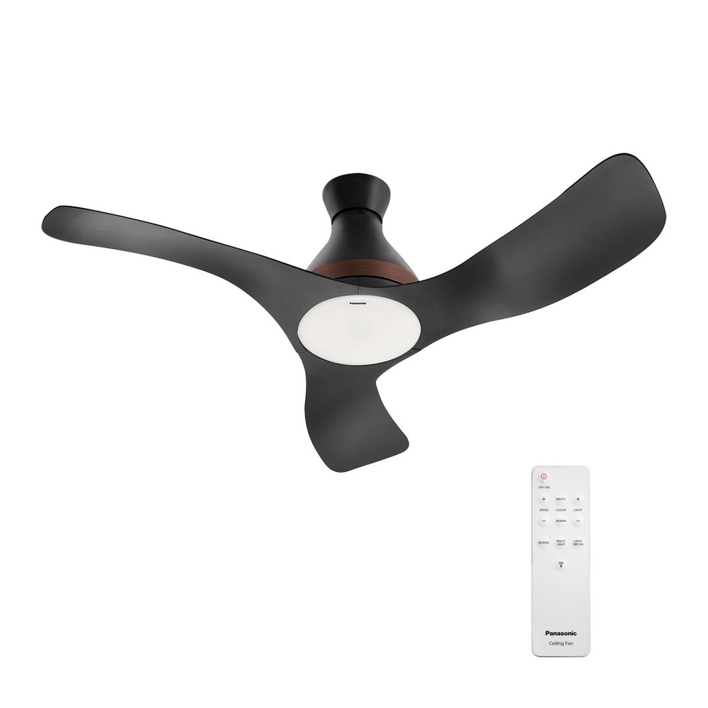 Quạt trần 3 cánh có đèn F-48DGL Panasonic điều khiển bằng ứng dụng di động