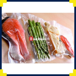 Túi hút chân không 1 mặt trơn mặt nhám số lượng 1kg hàng đẹp