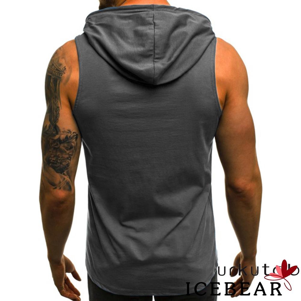 Áo hoodies có mũ cho nam phòng GYM