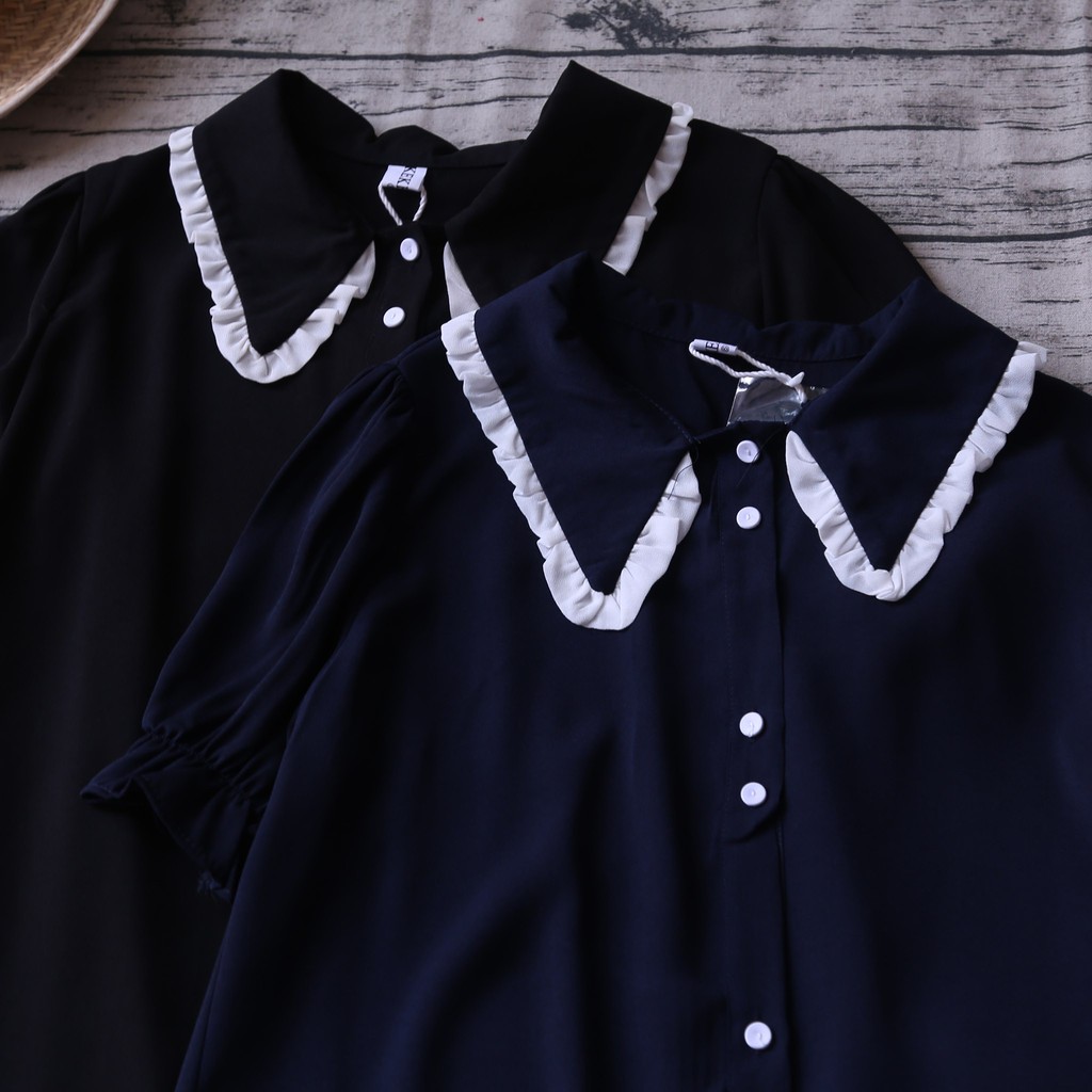 VÁY SUÔNG ĐUÔI CÁ CỔ SEN NHÚN BÈO