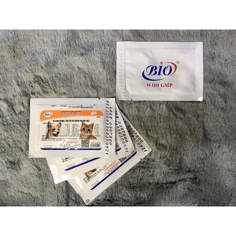 Bio-Vitplus 5g Bột Bổ Sung Vitamin, Tăng Đề Kháng Đảo Chó Mèo Official