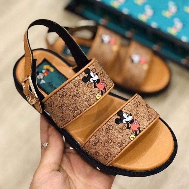 [Ảnh Thật] SANDAL BÉ TRAI - SANDAL QUAI NGANG MICKEYY CHO BÉ TRAI GÁI CỰC YÊU ĐẾ ÊM NHẸ THOÁNG CHÂN - XN2