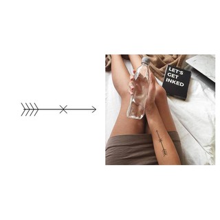 Khuôn hình xăm mũi tên