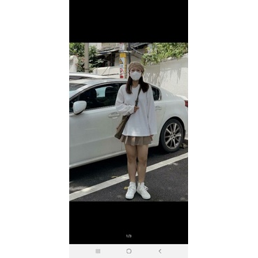 Áo len tổ ong, form rộng hàng Quảng Châu siêu xinh có sẵn