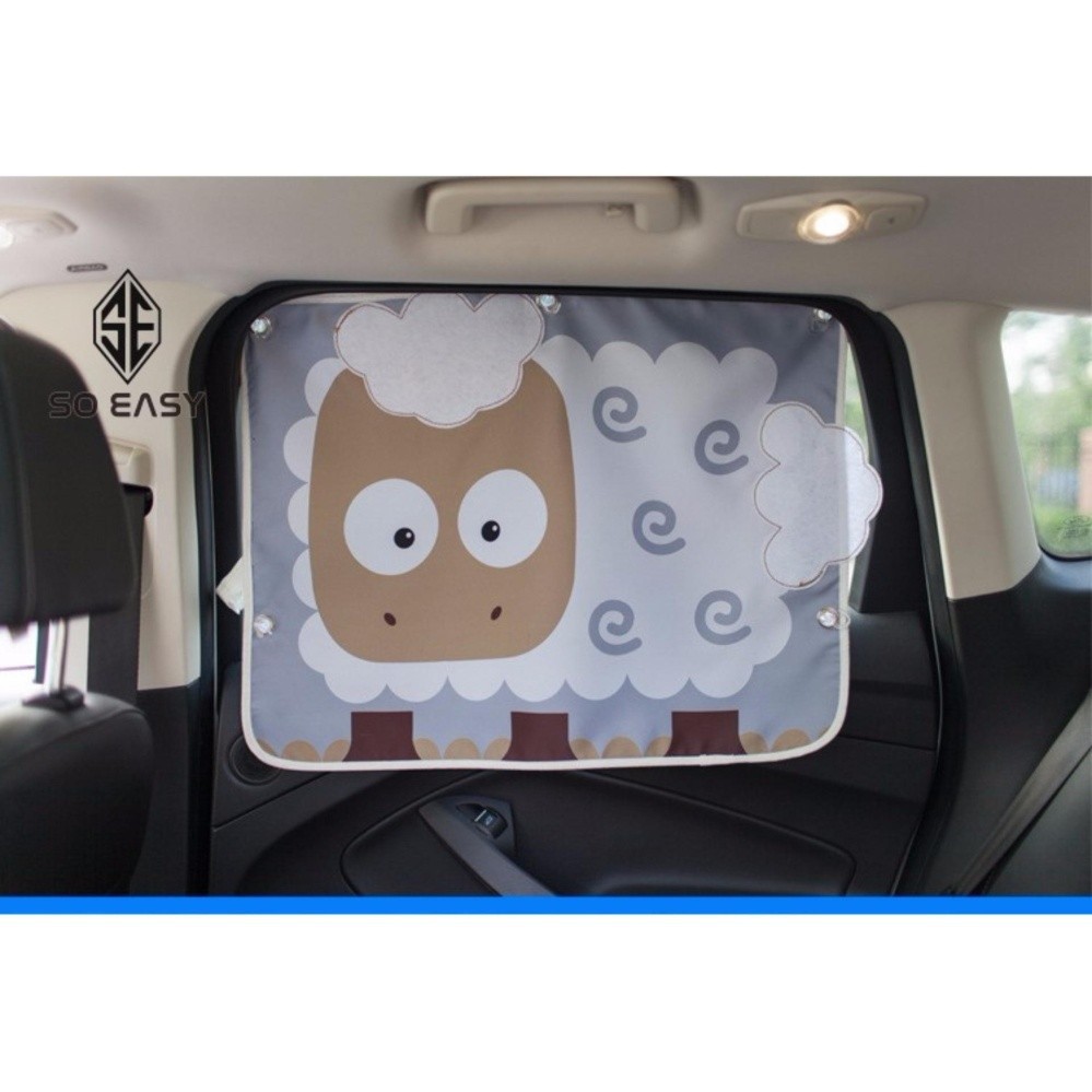 Tấm, miếng, màn che nắng cửa sổ 3 lớp, hình hoạt hình dễ thương CUTE cho xe hơi, xe ô tô – TCN02 (Giao ngẫu nhiên) | BigBuy360 - bigbuy360.vn