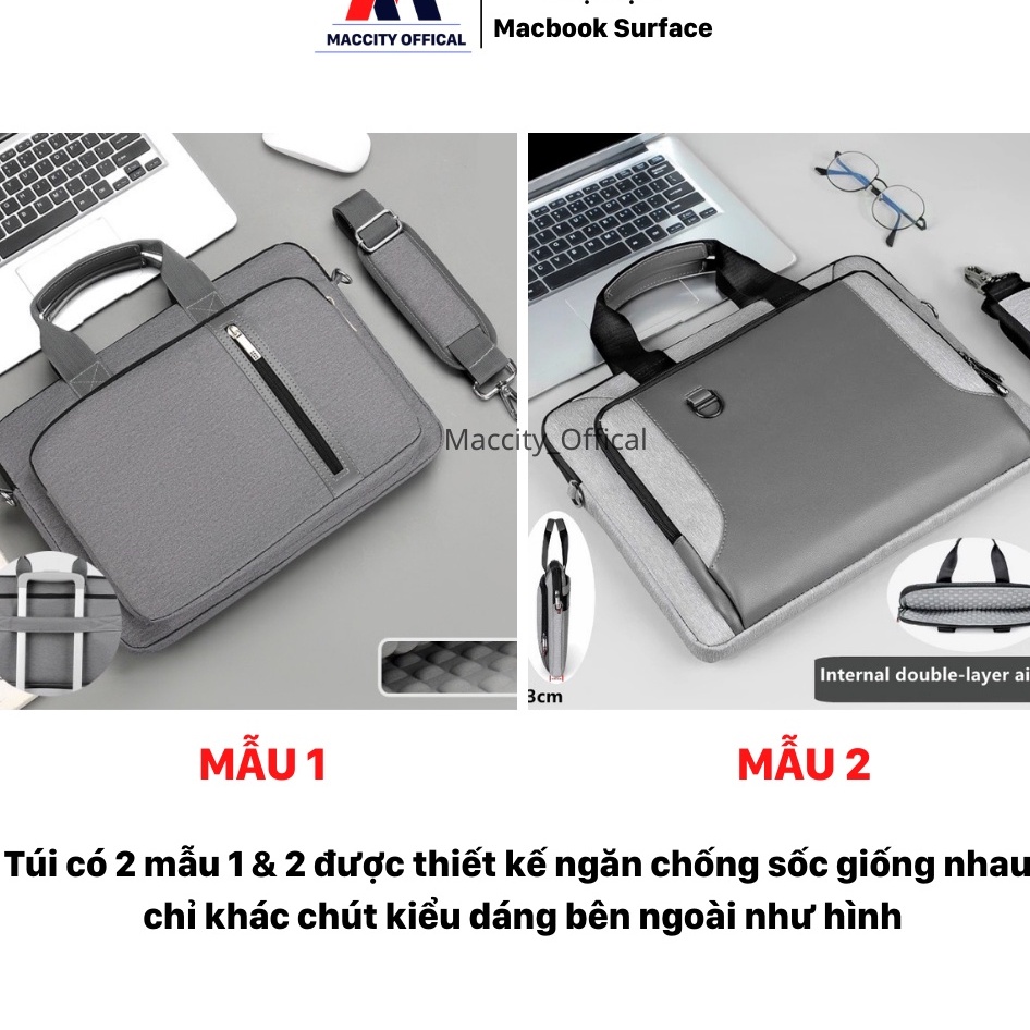 Túi xách chống sốc laptop, macbook nhỏ gọn, tiện dụng. Túi  laptop 17inch, 17.3inch, 15inch, 16inch, 14inch, 13inch