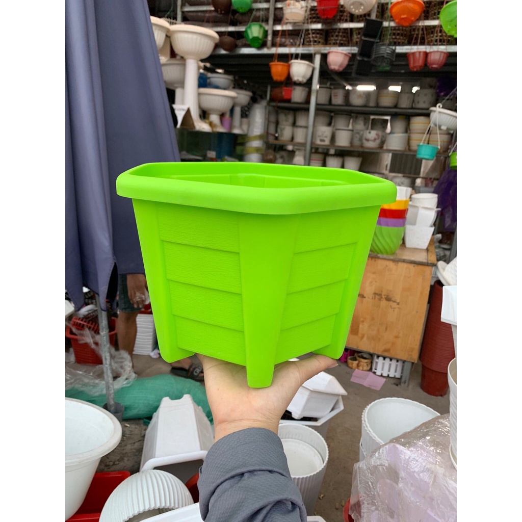Chậu nhựa QP26 (24x18cm) các màu siêu xinh