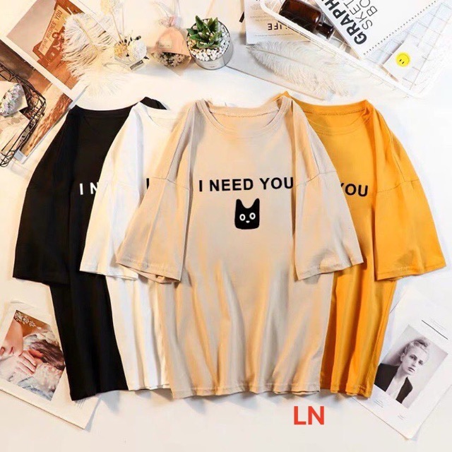 BST Áo mèo I Need You DAN876 siêu đẹp