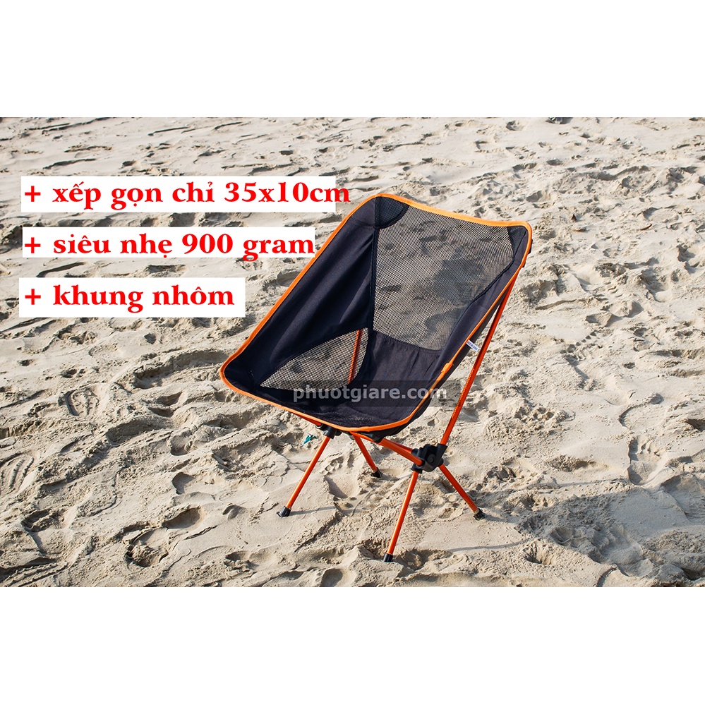 Mặt vải ghế khung nhôm cắm trại