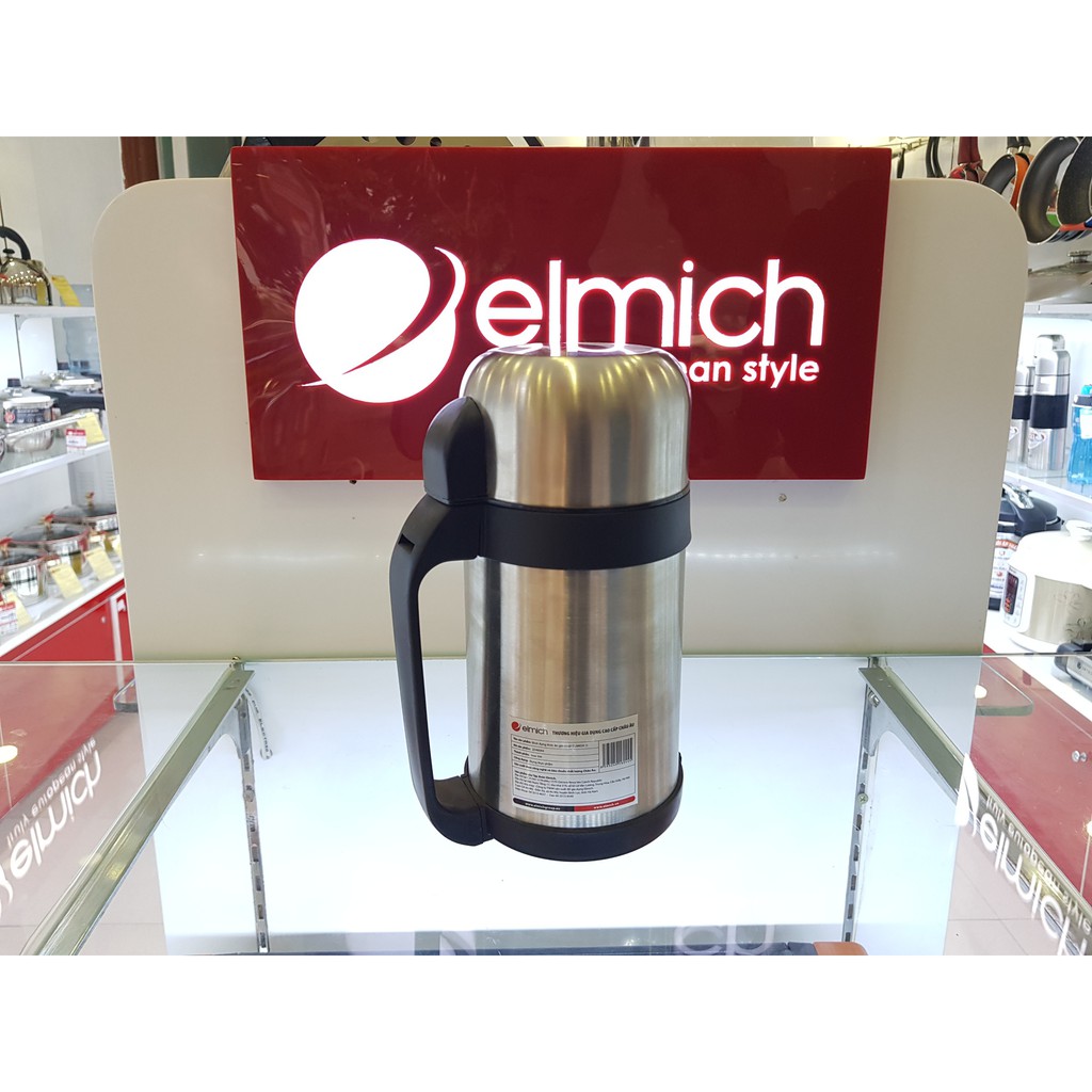 Bình đựng thức ăn giữ nhiệt Elmich inox 304 1000ml - 6044